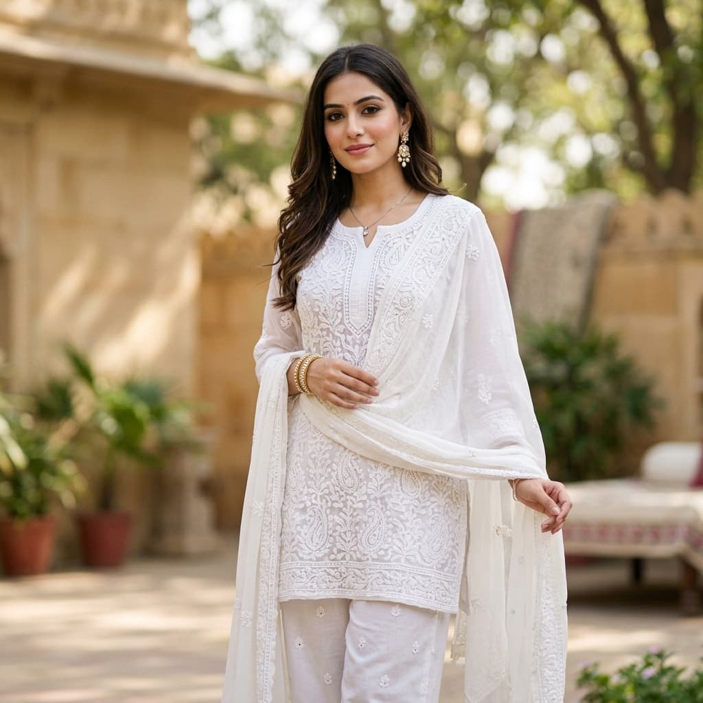 Kri Chikankari